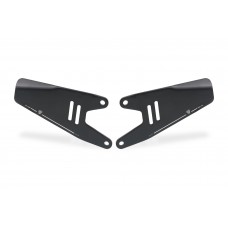 CNC Racing Aluminum Heel Guard Kit for OE Rearsets For Ducati Hypermotard 698 Mono